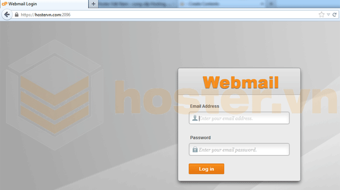 Truy cập webmail cPanel, hosting hải phòng, website hải phòng